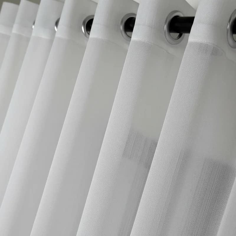Wellenvorhang Arvena Premium Voile