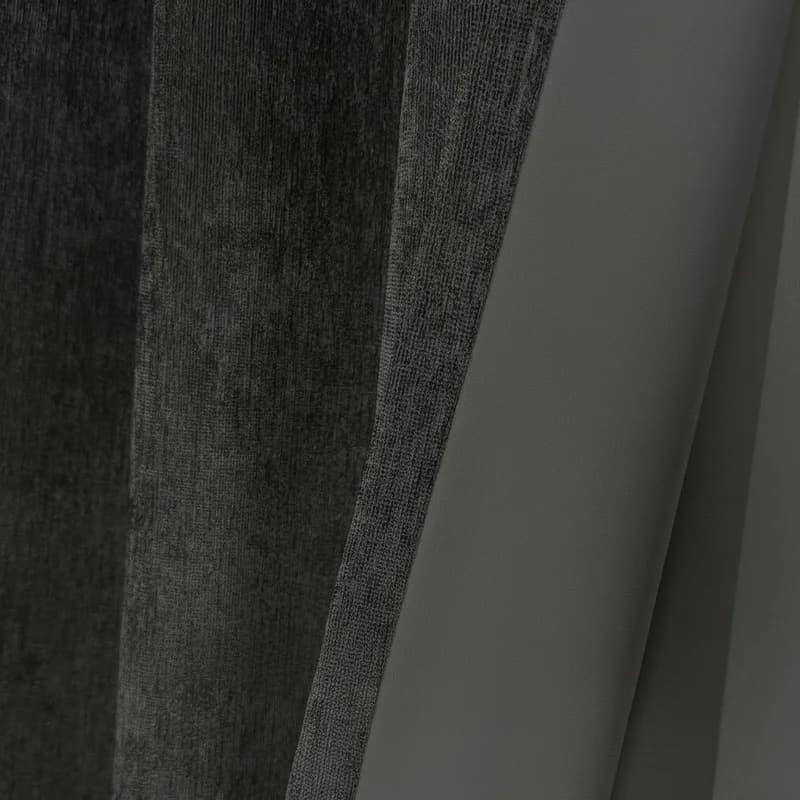Wellenvorhang Chenora Chenille Blackout